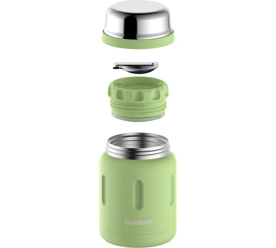 Термос для еды, BOBBER вакуумный, бытовой, Объем 0.7 литра. Артикул Jerrycan-700 Mint Cooler