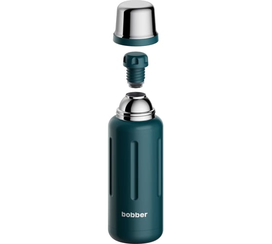 Вакуумный бытовой термос для напитков BOBBER 1 литр Flask-1000 Deep Teal