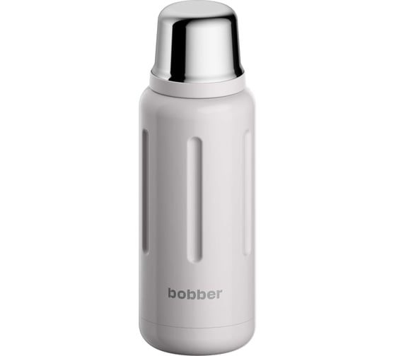Вакуумный бытовой термос для напитков BOBBER 1 литр Flask-1000 Sand Grey
