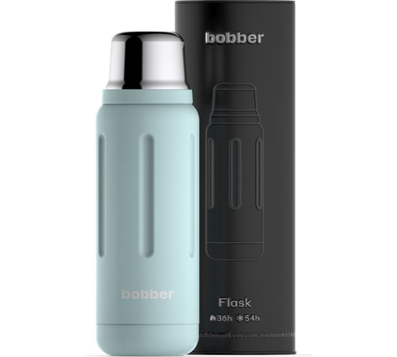 Вакуумный бытовой термос для напитков BOBBER 770 мл Flask-770 Light Blue