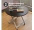 Складной столик Homium Moments, круглый, коричневый table04-03 5