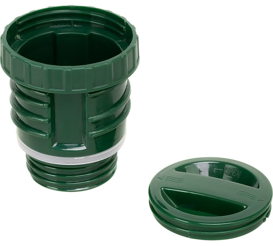 Термос Тонар HS.TM-058-G 1200ML с ситечком, зеленый, 2 крышки-кружки 00000352908