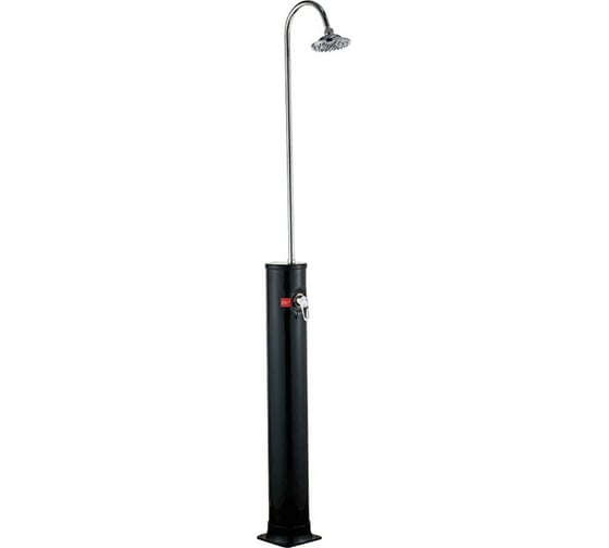 Летний солнечный душ Reexo Solar Elbow Black, 20 л, чёрный, ПВХ 170393
