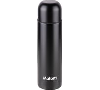 Термос Mallony solido из нержавеющей стали, 0.5 л, черный 106045