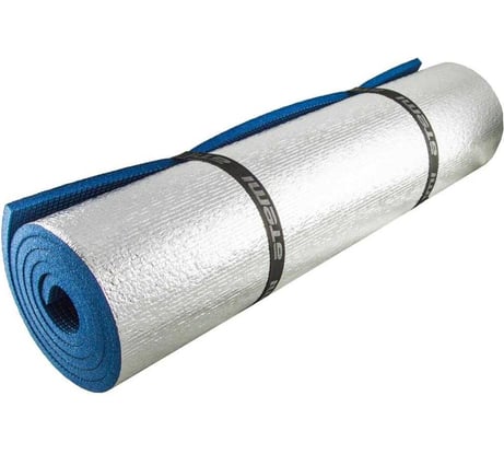 Туристический коврик ATEMI 1800х600х10 мм, металлизированный/синий 00-00000213