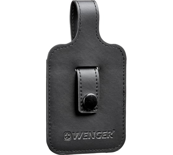 Бирка для багажа Wenger черная, 9x14x1 см 604547