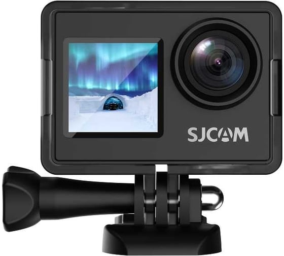 Экшн-камера SJCAM sj4000 dual screen, черный SJCAM-SJ4000-DS