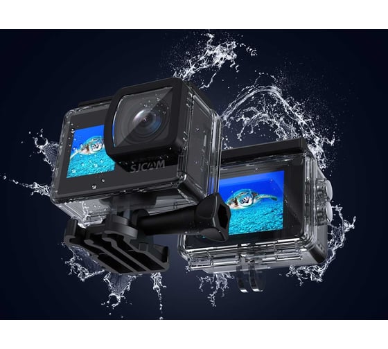 Экшн-камера SJCAM sj4000 dual screen, черный SJCAM-SJ4000-DS