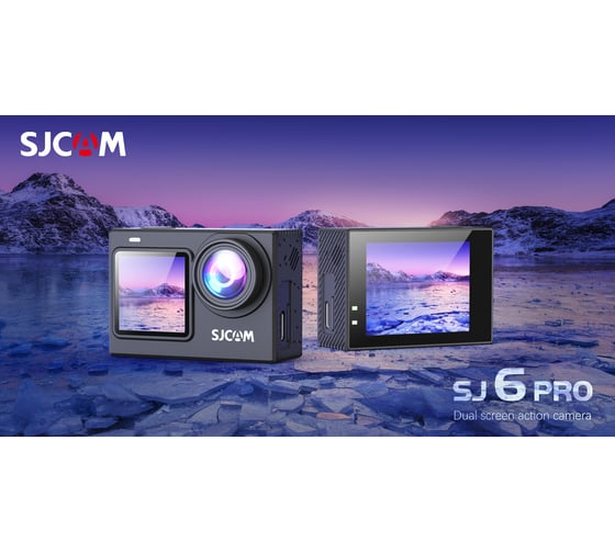 Экшн-камера SJCAM sj6 pro, черный SJCAM-SJ6-PRO