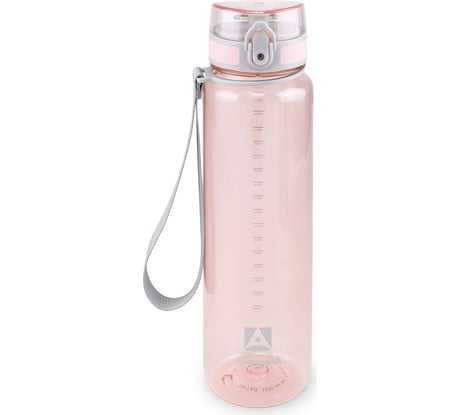 Бутылка Арктика 1000 мл, тритан, розовая, с ситечком 720-1000-PK
