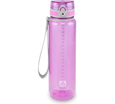 Бутылка Арктика 1000 мл, тритан, лавандовая, с ситечком 720-1000-LV