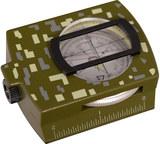 Туристический складной компас МУЛЬТИДОМ 8,5x6,5x3 см DA84-246