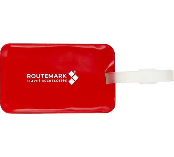 Бирка для багажа ROUTEMARK happy ways red HWred