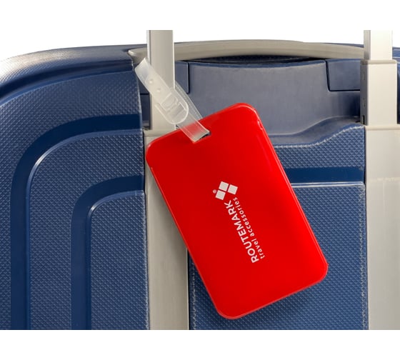 Бирка для багажа ROUTEMARK happy ways red HWred