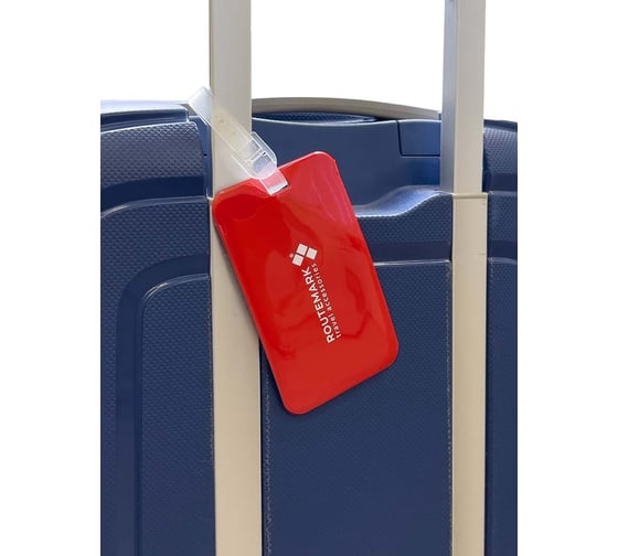 Бирка для багажа ROUTEMARK happy ways red HWred