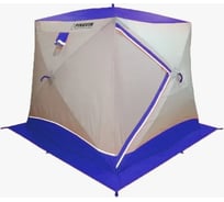 Зимняя палатка Пингвин призма brand new 2-сл. 200x185 композит бело-синяя 11057