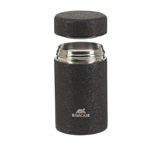 Пищевой термос RIVACASE BKC Food jar black, 0.45л 90432