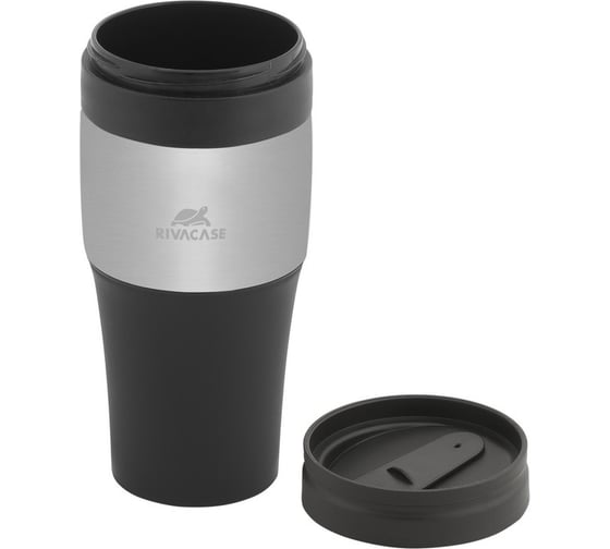 Термокружка RIVACASE BK Travel mug, black, 0.45л 90344