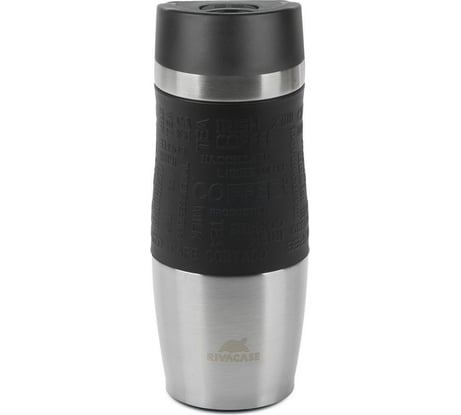 Термокружка RIVACASE SL Vacuum travel mug, silver, 0.38л 90346
