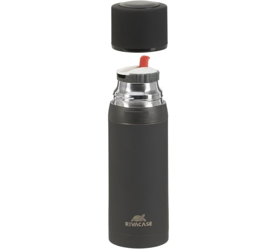 Термос RIVACASE BK Vacuum flask black, 0.5л 90311