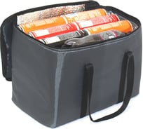 Термосумка SNOOGY 17 литров, серая SN-thermalbag-gr-oxf