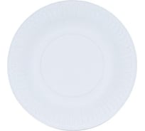 Одноразовая бумажная тарелка ООО Комус 17см, белая, нм-190, 500шт 1809955