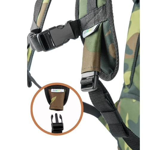 Рюкзак Фабрика ЗОНТ БУЛЛЕТ OUTDOOR, 30 л, водонепроницаемый, камуфляж ФЛОРА 680 dab680005