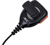 Микрофон Baofeng тангента, для радиостанций, серый 00029564