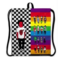 Мешок для сменной обуви Hatber Лазер Би 41x49 см, с петлей для подвеса, 12шт. в упаковке 073866