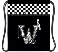 Мешок для сменной обуви Hatber Wwednesday 34x47 см, с карманом на молнии, 12шт. в упаковке 083547