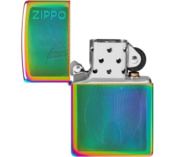 Зажигалка Zippo Classic с покрытием Multi Color, латунь/сталь, разноцветная, 38x13x57 мм 48618
