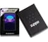 Зажигалка Zippo Sunset Black с покрытием Black Light, латунь/сталь, черная, матовая, 38x13x57 мм 49809 7