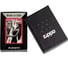 Зажигалка Zippo Skull King Queen Beauty с покрытием Red Matte, латунь/сталь, красная, 38x13x57 мм 48624 6
