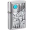 Зажигалка Zippo Wolf Design с покрытием Brushed Chrome, латунь/сталь, серебристая, 36x12x56 мм Zippo 49295 2