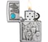 Зажигалка Zippo Wolf Design с покрытием Brushed Chrome, латунь/сталь, серебристая, 36x12x56 мм Zippo 49295 5