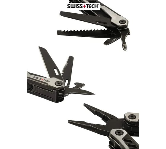 Мультитул-пассатижи Swiss+Tech 14-В-1 SS ST021004