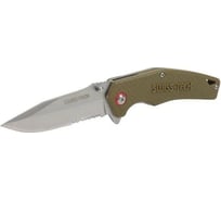 Складной нож Swiss+Tech 3.5", Сталь-4Cr13, ручка-Nylon ST014013