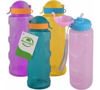 Бутылка для воды и других напитков с трубочкой МУЛЬТИДОМ на стиле, 500 мл МК76-150