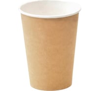 Одноразовый стакан ООО Комус бумажный, d90 мм, 350 мл, craft, 1000 шт. 1747572