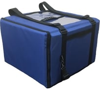 Термосумка для пиццы ООО Комус 60л АРТ 026, синяя, 450x450x300 мм 1042602