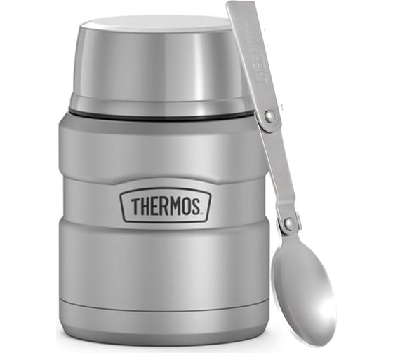 Термос для еды с ложкой THERMOS SK3000 MAG 0.47 л, стальной 562869