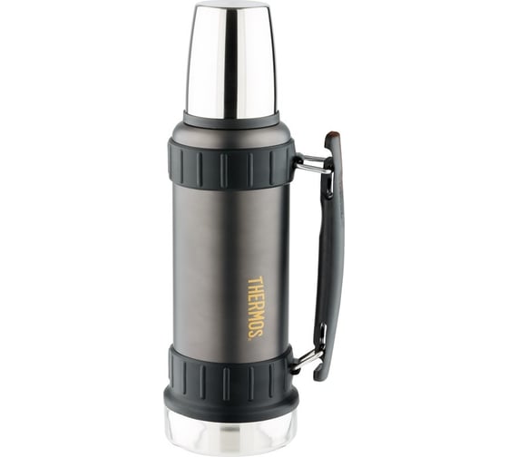 Термос THERMOS 2520GM Stainless Steel 1.2 литра, темно-серый 562937