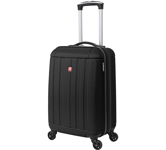 Чемодан WENGER USTER черный, АБС-пластик, 34x22,5x49 см, 37 л WGR6297202154