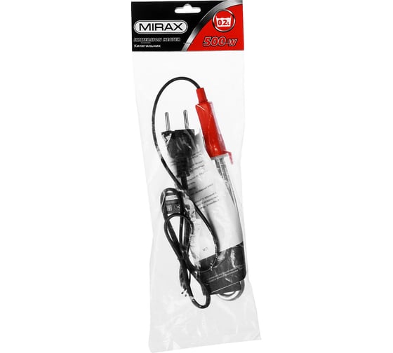 Кипятильник MIRAX 500 Вт, 220В 55418-05