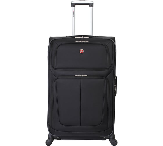 Чемодан WENGER SION черный, 750x750D добби, 46x29x80 см, 90 л WGR6283202181