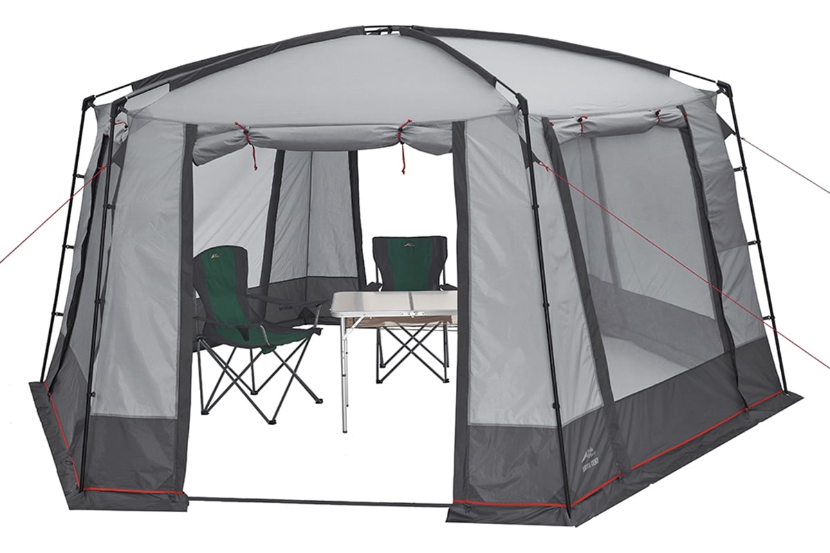 Шатер-тент TREK PLANET Siesta Tent, шестиугольной формы, 460х400х225 см  70290 - выгодная цена, отзывы, характеристики, фото - купить в Москве и РФ