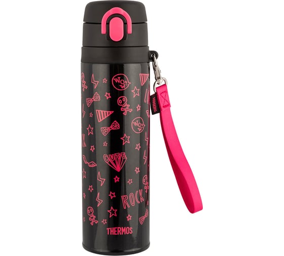 Термокружка THERMOS JNT-550-BK-P черная 673992