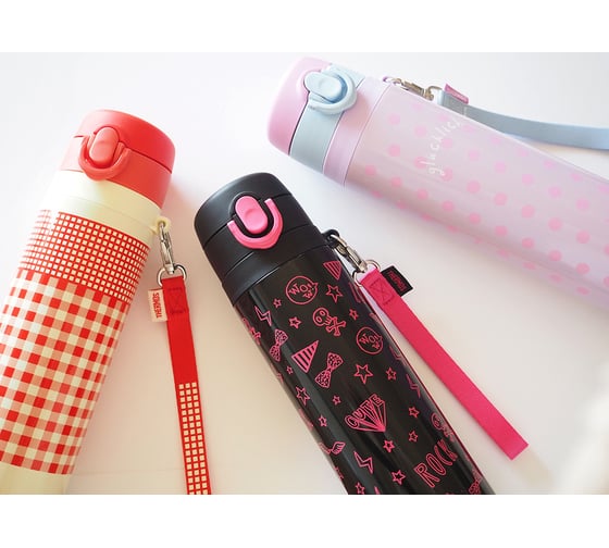 Термокружка THERMOS JNT-550-BK-P черная 673992