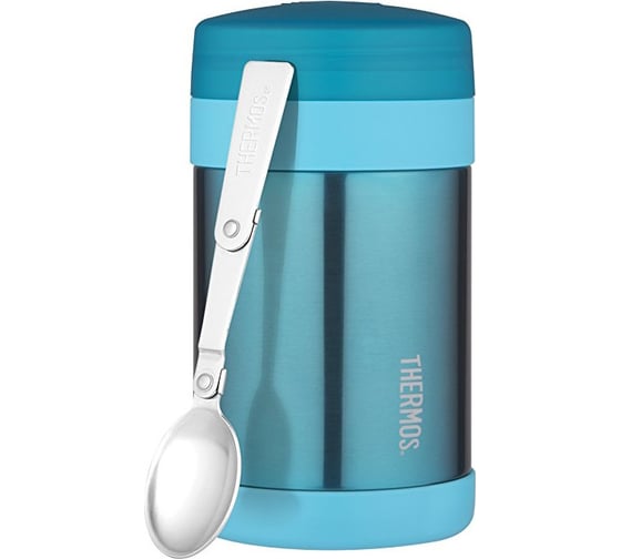 Термос детский для еды с ложкой THERMOS F3024TL Stainless Steel мятный 655806