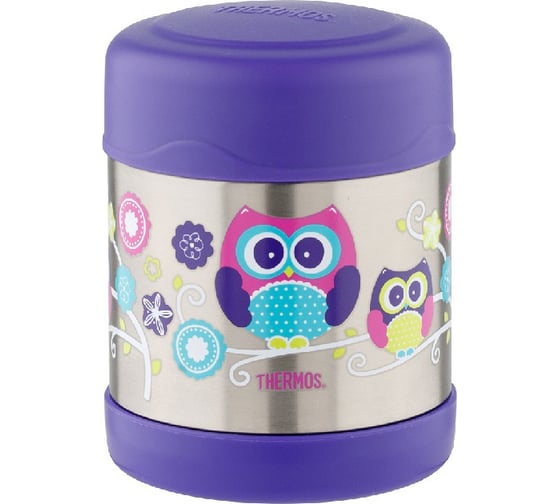 Термос детский для еды THERMOS F3008OW Food Jar фиолетовый 156655 1